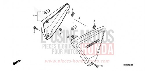 SIDE COVER CB1100AD de 2013